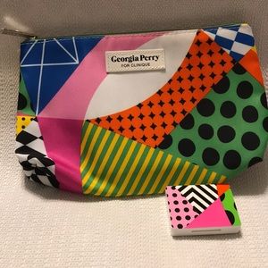 Clinique makeup bag and all about shadow trio